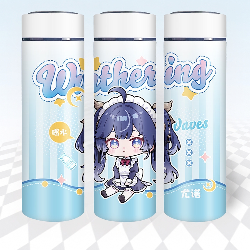 鳴潮大容量便攜智能溫顯保溫杯