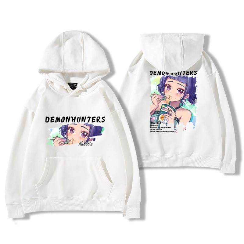 K-POP獵魔女團 2025秋冬新款 親子情侶男女連帽衛衣