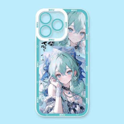 初音未來天使眼透明防摔軟殼
