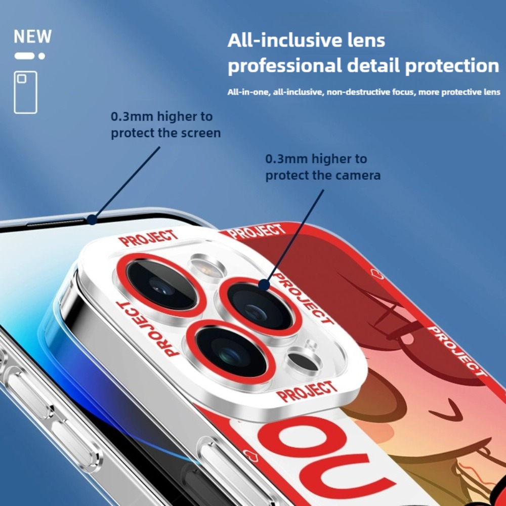 來圖客製 任意機型 天使眼透明防摔軟殼-ZUIHANG SHOP