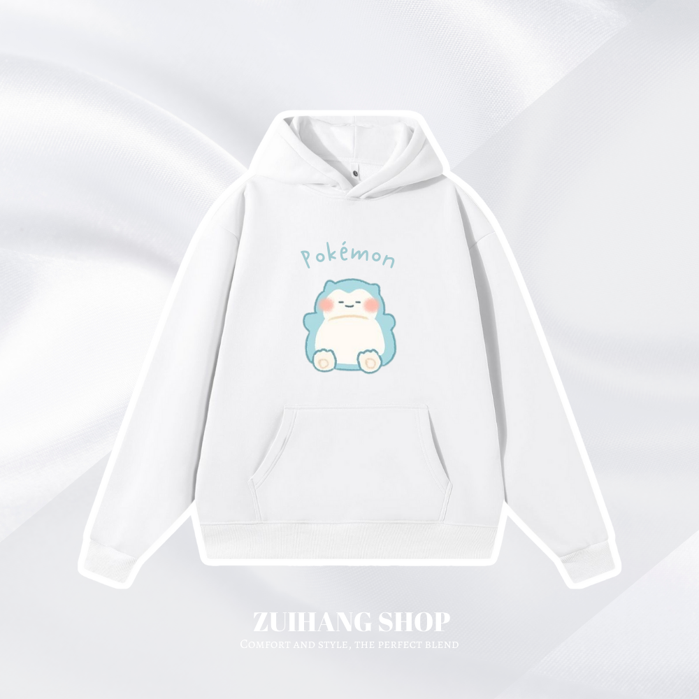 寶可夢Q版新款 親子情侶男女款連帽衛衣-ZUIHANG SHOP