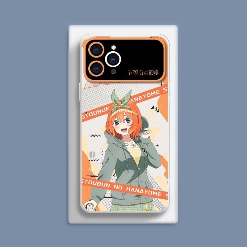 五等分的花嫁液態大視窗全包矽膠防摔軟殼