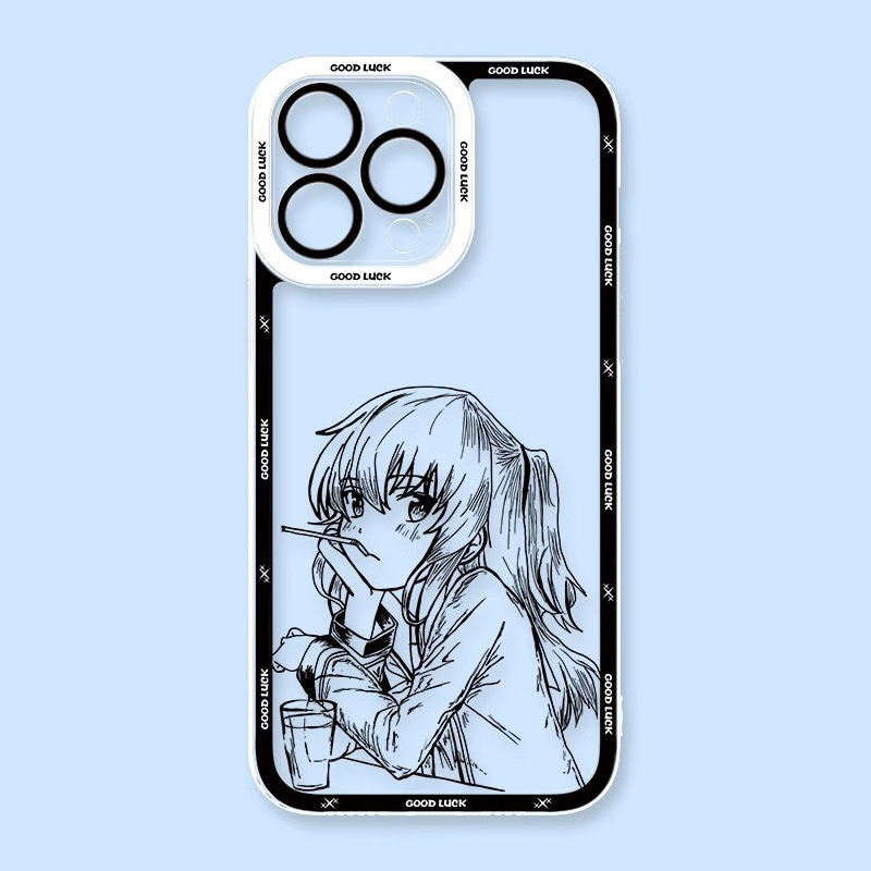 友利奈緒天使眼透明防摔軟殼-ZUIHANG SHOP