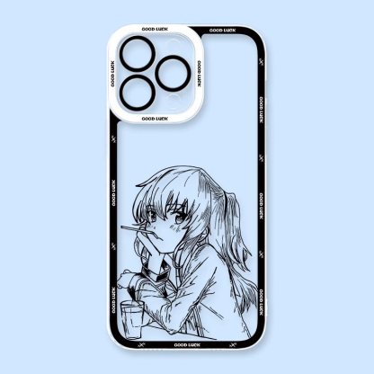 友利奈緒天使眼透明防摔軟殼-ZUIHANG SHOP