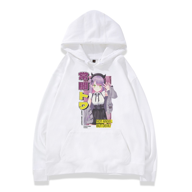 Hololive 虛擬主播 2025秋冬新款 親子情侶裝連帽衛衣