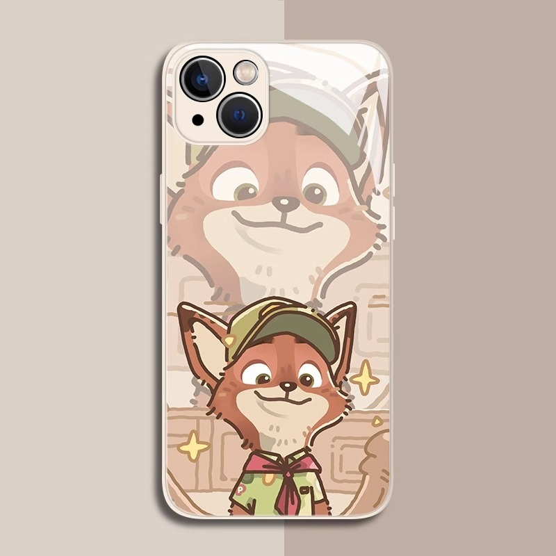 瘋狂動物城新款高清全包防摔玻璃殼-ZUIHANG SHOP