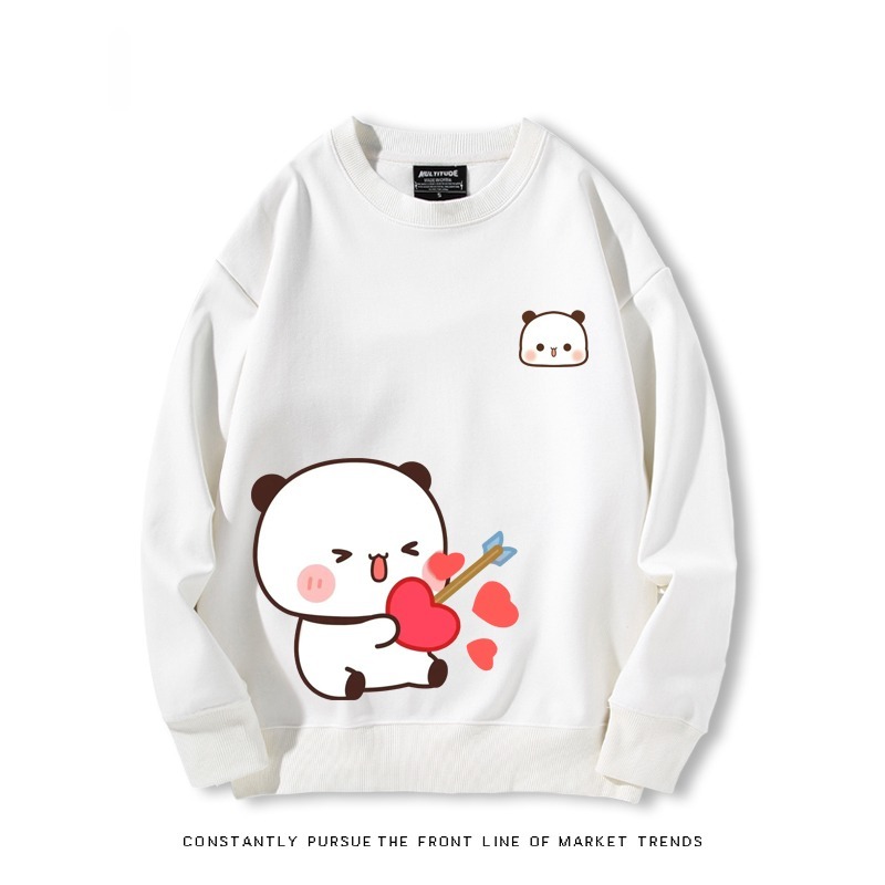 一二布布 秋冬新款 親子情侶裝圓領長袖