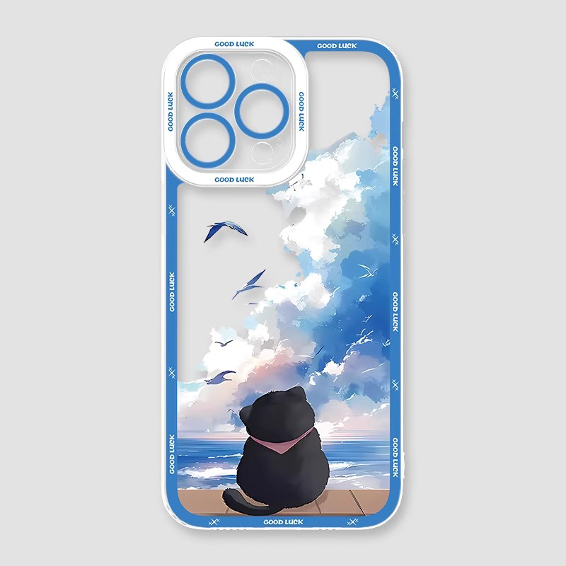 可愛萌寵天使眼透明防摔軟殼-ZUIHANG SHOP