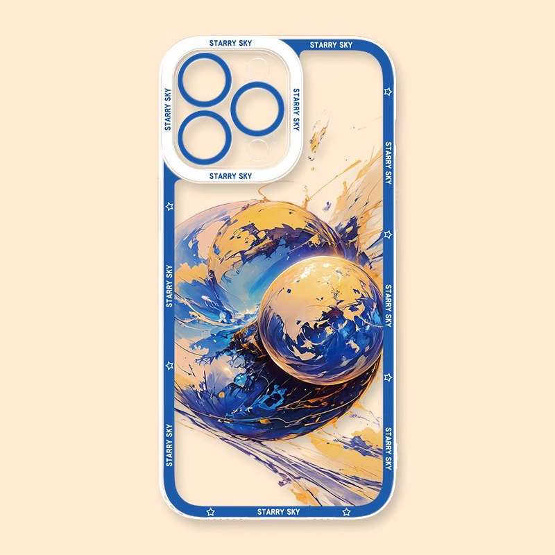 星球天使眼透明防摔軟殼