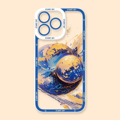 星球天使眼透明防摔軟殼