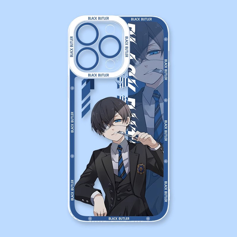 黑執事天使眼透明防摔軟殼-ZUIHANG SHOP