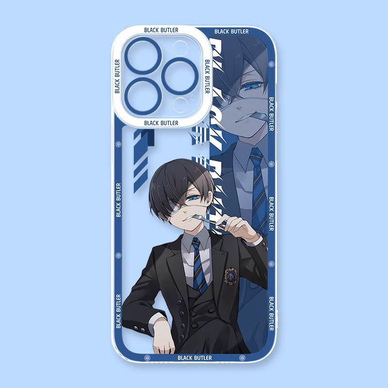 黑執事天使眼透明防摔軟殼-ZUIHANG SHOP