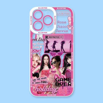 BLACKPINK 天使眼透明防摔軟殼-ZUIHANG SHOP