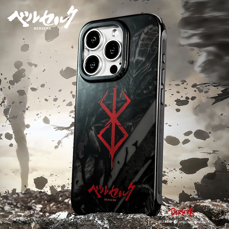 烙印勇士「隱砂」IMD狂鎧格斯 軟邊硬背 透黑手機殼-ZUIHANG SHOP