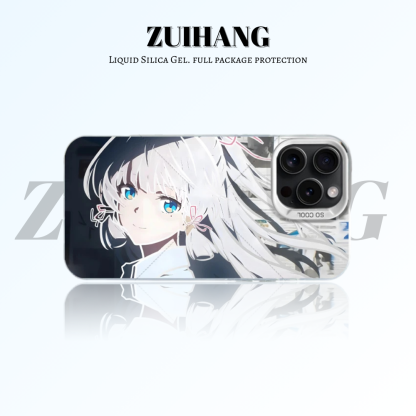 原神彩銀線條漸變防摔手機殼-ZUIHANG SHOP