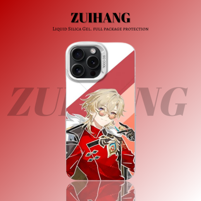 崩壞:星穹鐵道新春彩銀防摔手機殼-ZUIHANG SHOP