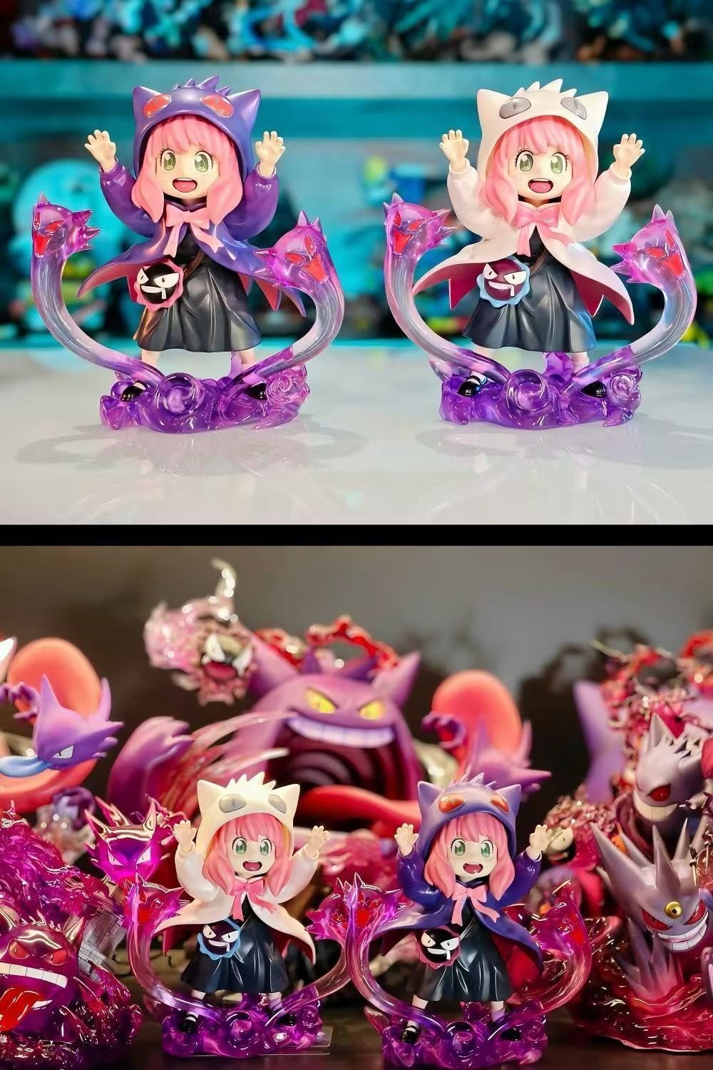 安妮亞COS耿鬼 限量版 神奇寶貝模型