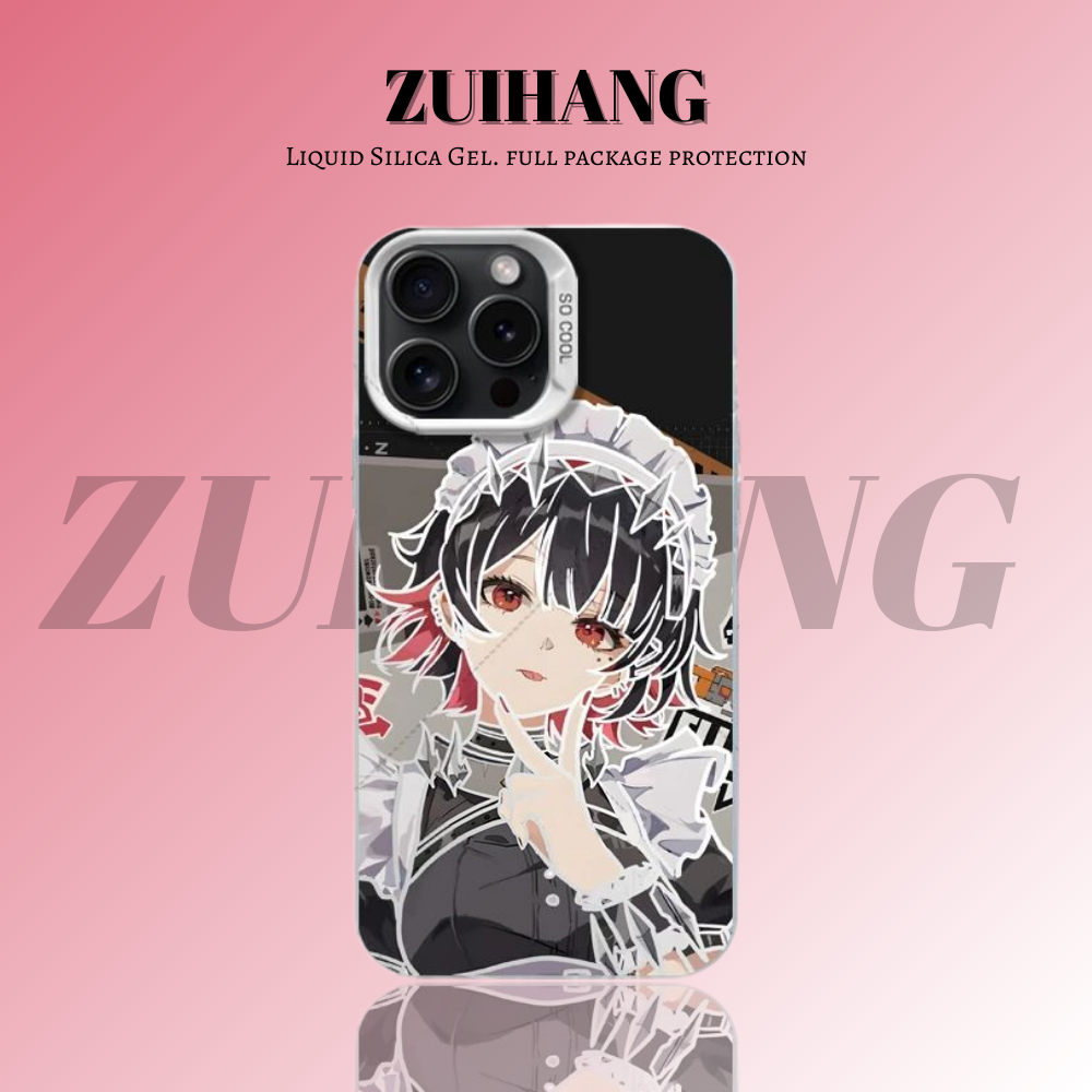 絕區零彩銀線條漸變防摔手機殼-ZUIHANG SHOP