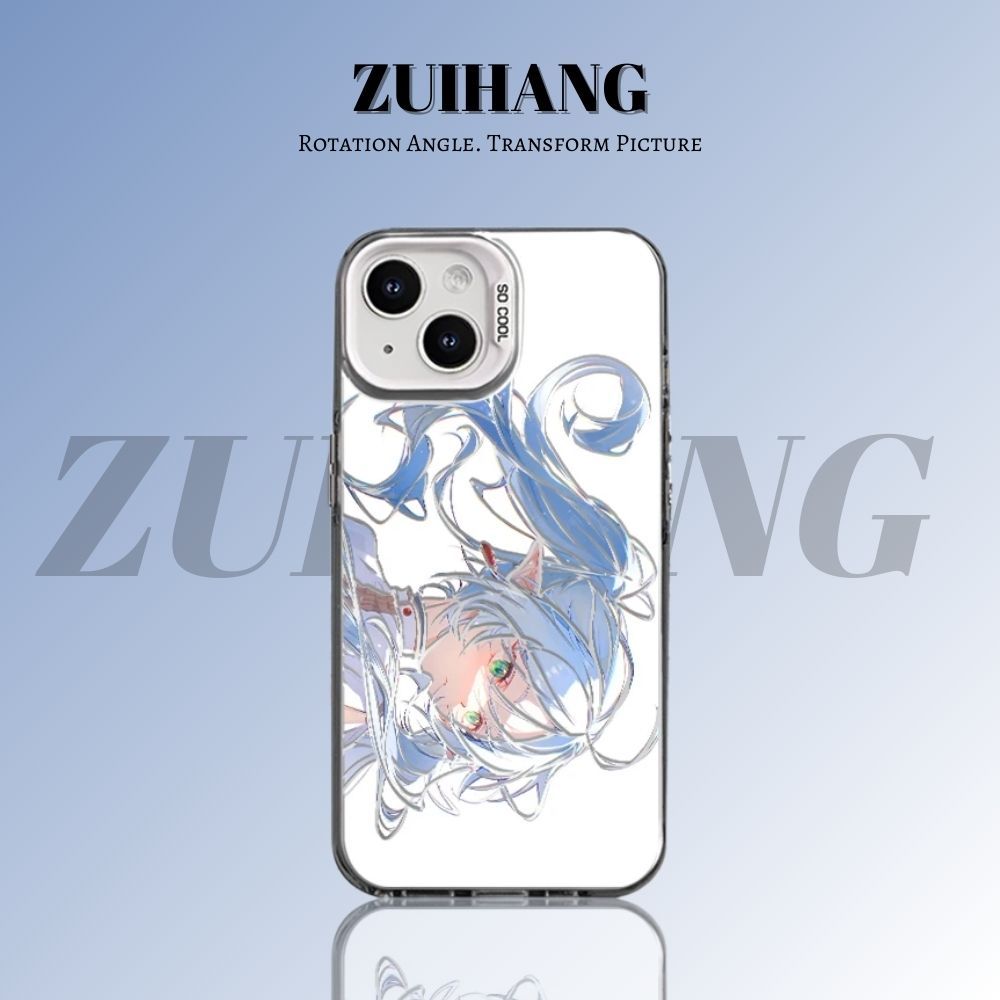 芙莉蓮彩銀線條漸變防摔手機殼-ZUIHANG SHOP