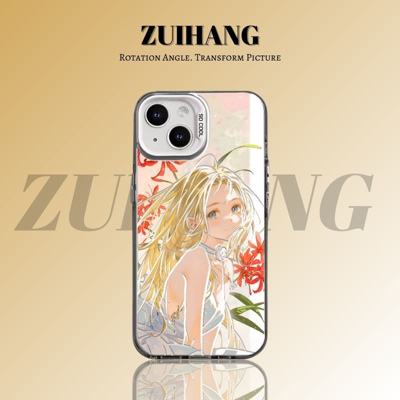 【大集合1.0】動漫彩銀線條漸變防摔手機殼-ZUIHANG SHOP