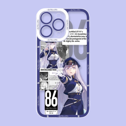 86不存在的戰區天使眼透明防摔軟殼-ZUIHANG SHOP