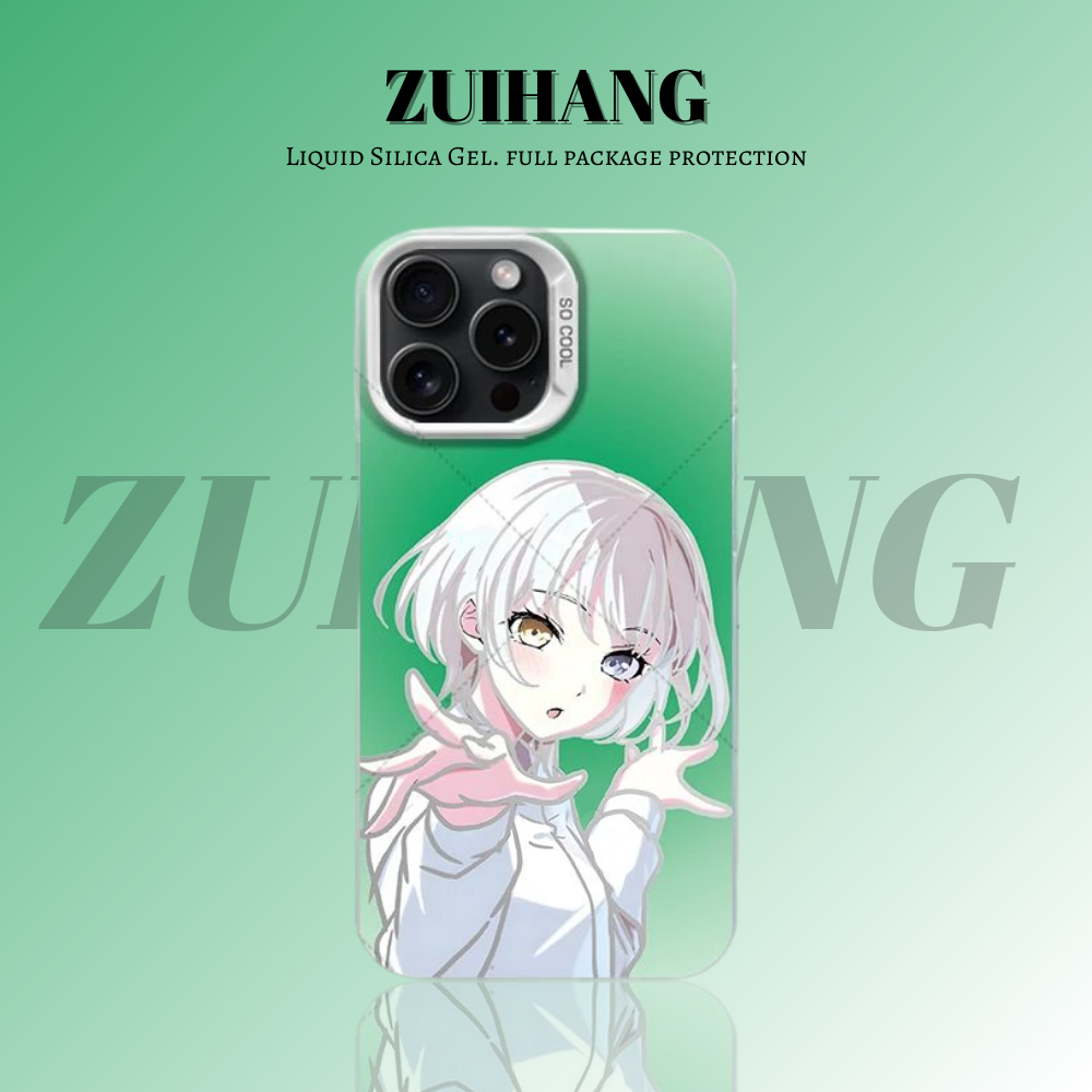 BanG Dream!彩銀線條漸變防摔手機殼-ZUIHANG SHOP