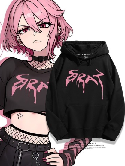 膽大黨 2025秋冬新款 親子情侶男女連帽衛衣