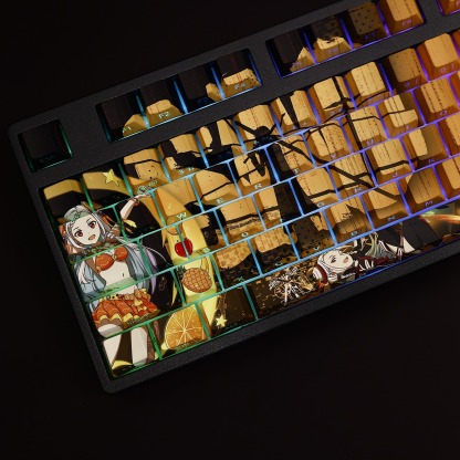 尤娜透光RGB108鍵標準配列衛星軸鍵帽-ZUIHANG SHOP