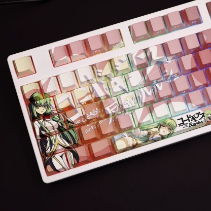 反叛的魯路修C.C.透光RGB108鍵標準配列衛星軸鍵帽-ZUIHANG SHOP