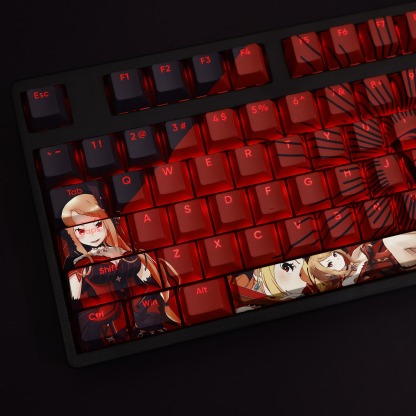 普莉希拉·跋利耶爾透光RGB108鍵標準配列衛星軸鍵帽-ZUIHANG SHOP