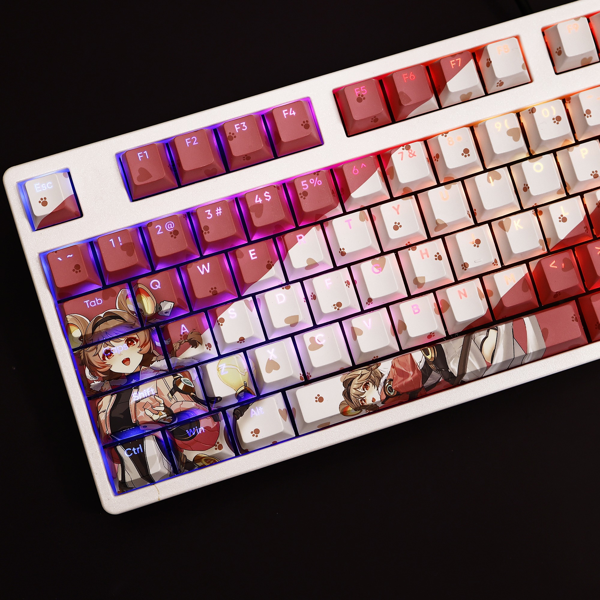 鳴潮燈燈透光RGB108鍵標準配列衛星軸鍵帽-ZUIHANG SHOP