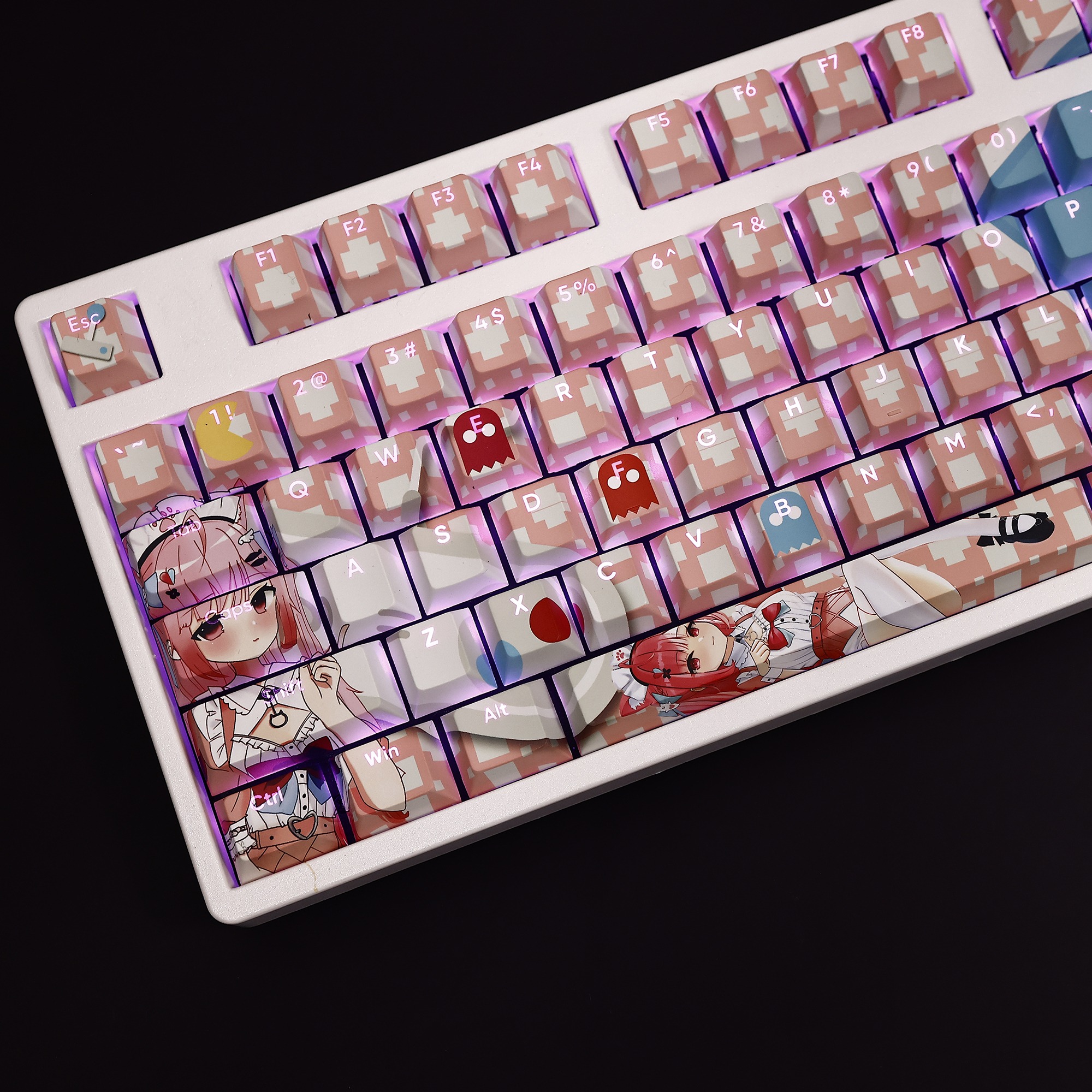 結城Sakuna透光RGB108鍵標準配列衛星軸鍵帽-ZUIHANG SHOP