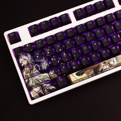 琴諾透光RGB108鍵標準配列衛星軸鍵帽-ZUIHANG SHOP