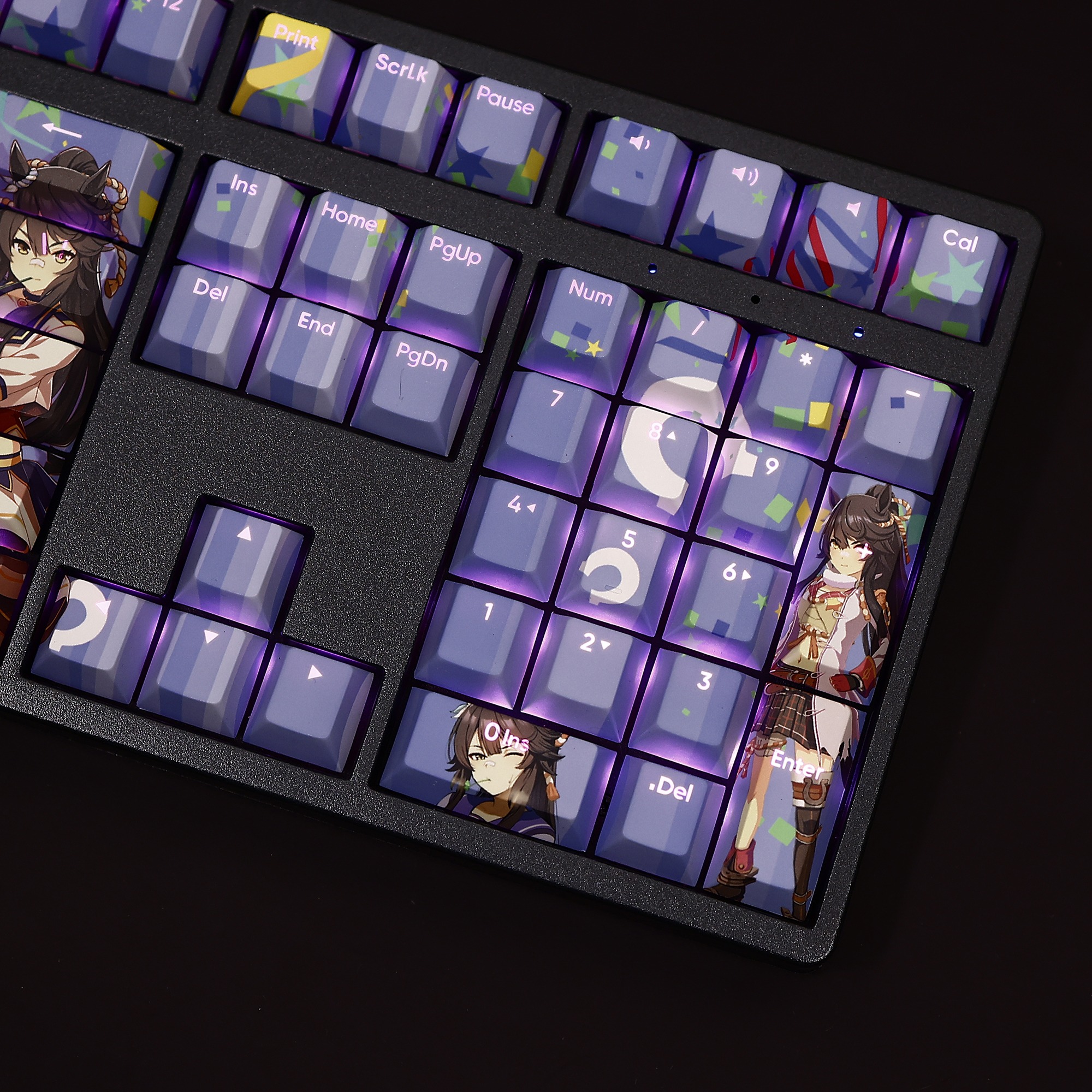 成田白仁透光RGB108鍵標準配列衛星軸鍵帽-ZUIHANG SHOP