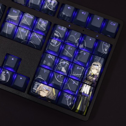 安卡希雅透光RGB108鍵標準配列衛星軸鍵帽-ZUIHANG SHOP