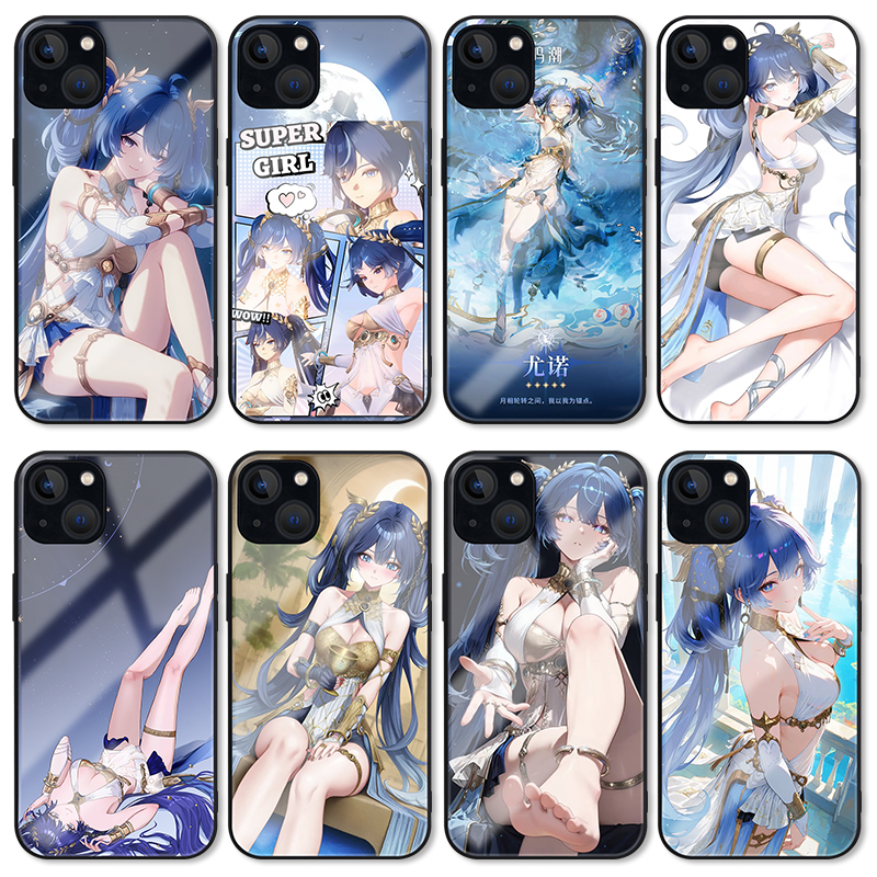 鳴潮尤諾新款高清全包防摔玻璃殼-ZUIHANG SHOP