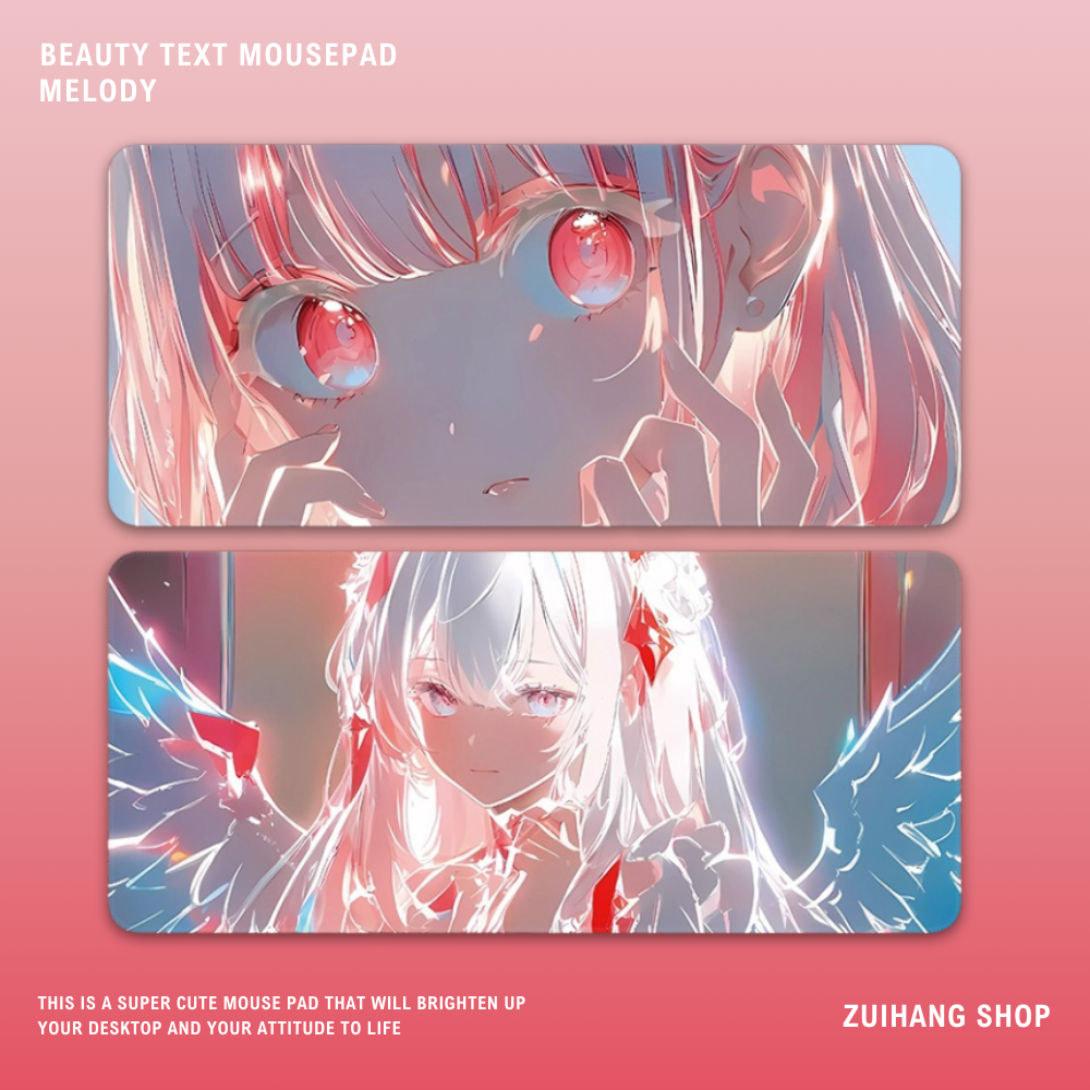 炫彩流光美女 主題桌墊 布質滑鼠墊-ZUIHANG SHOP