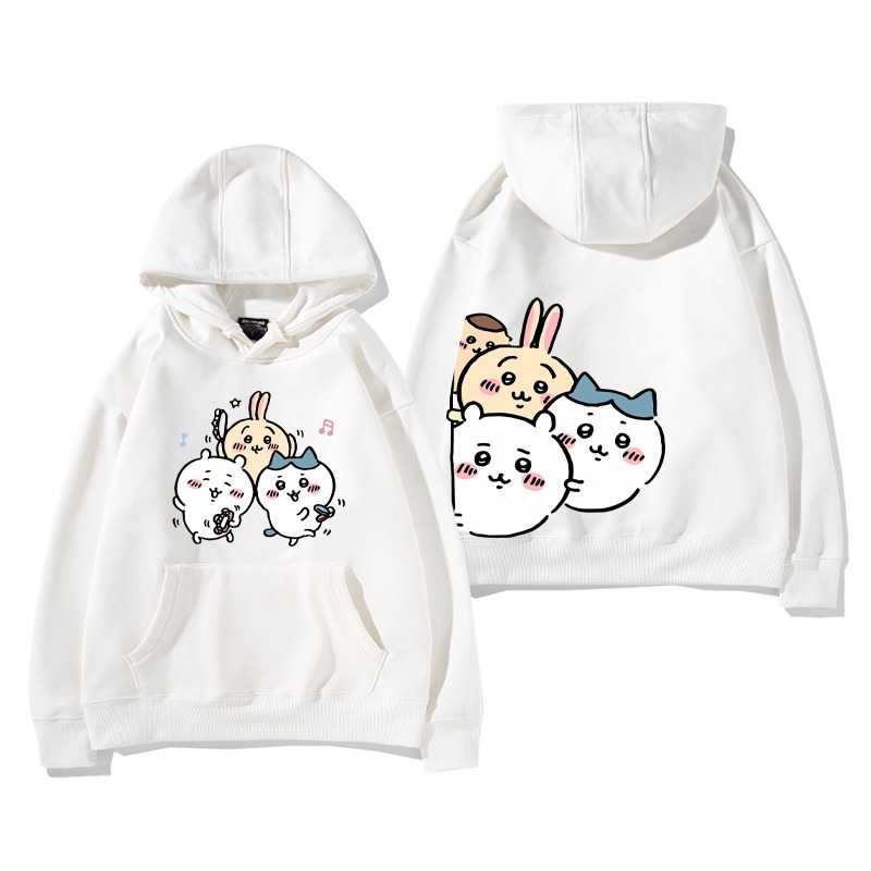 Chiikawa 2025秋冬新款 親子情侶男女連帽衛衣