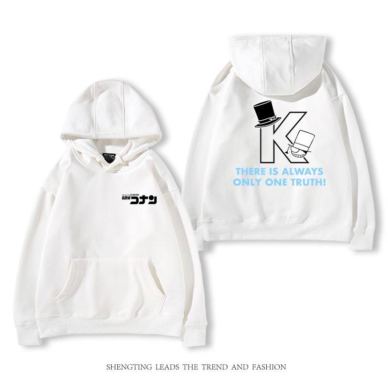 名偵探柯南 2025秋冬新款 親子情侶裝連帽衛衣