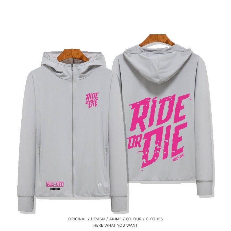 RIDE OR DIE 夏季通勤冰絲速乾涼感防曬外套
