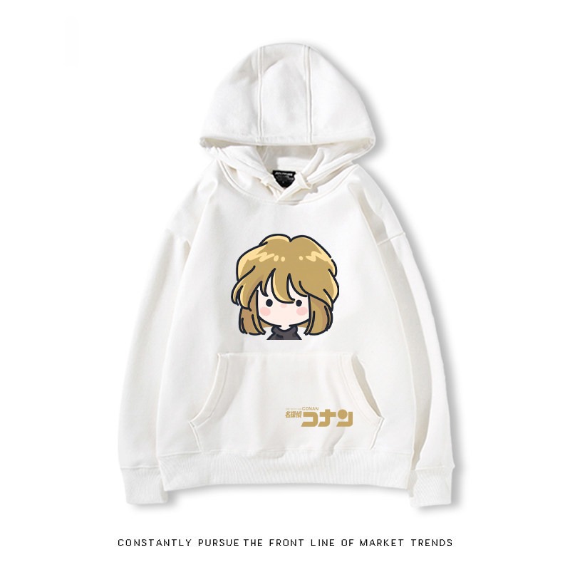 Detective Conan 名偵探柯南秋冬親子情侶連帽衛衣