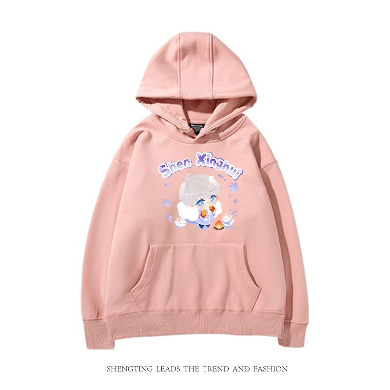 戀與深空漫冬行記 2025秋冬新款 親子情侶裝連帽衛衣