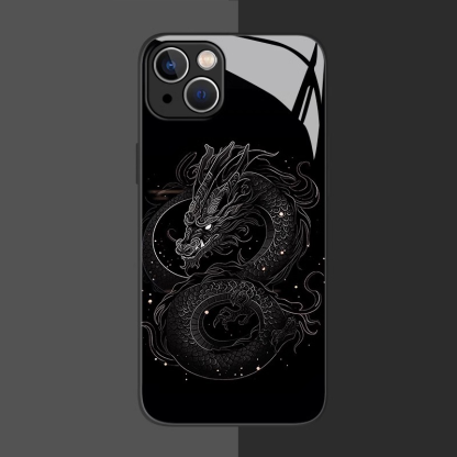 國潮黑龍新款高清全包防摔玻璃殼-ZUIHANG SHOP