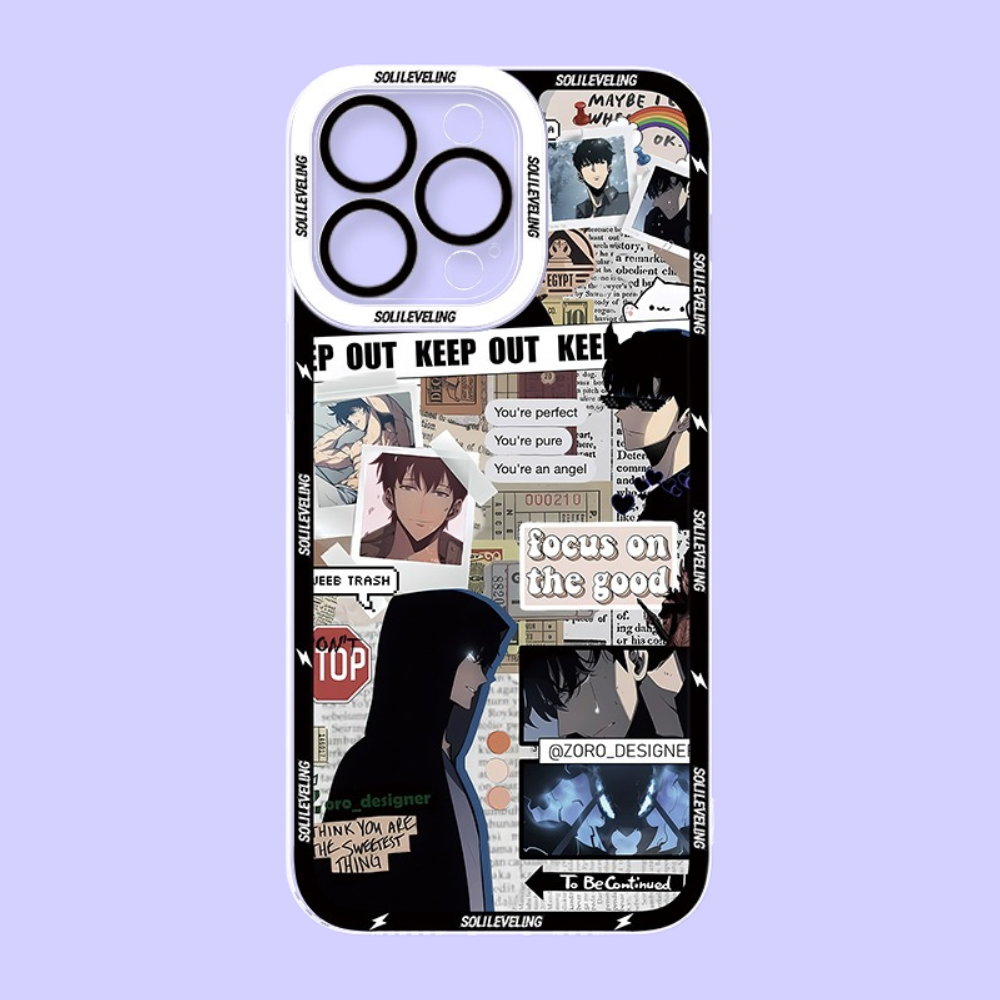 我獨自升級天使眼透明防摔軟殼-ZUIHANG SHOP