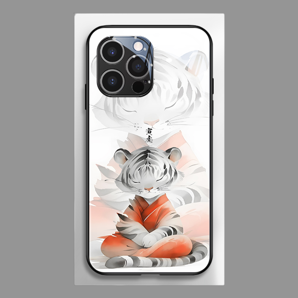 水墨十二生肖新款高清全包防摔玻璃殼-ZUIHANG SHOP