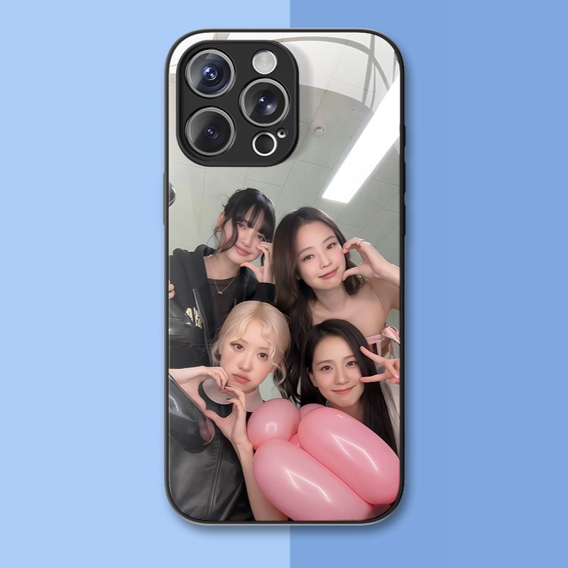 BLACKPINK新款高清全包防摔玻璃殼-ZUIHANG SHOP
