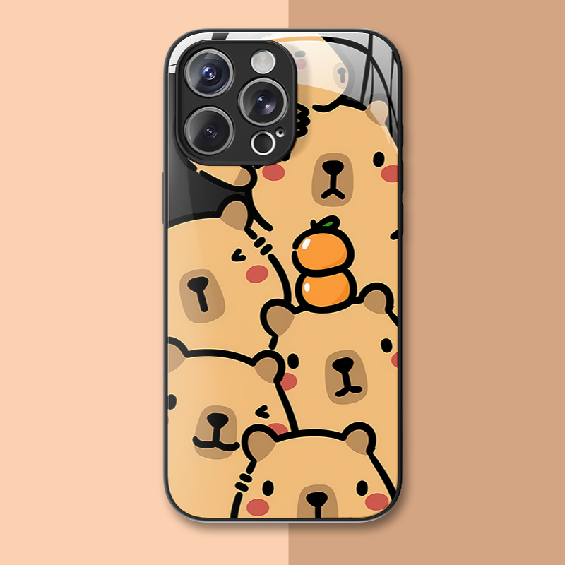 卡皮巴拉新款高清全包防摔玻璃殼-ZUIHANG SHOP