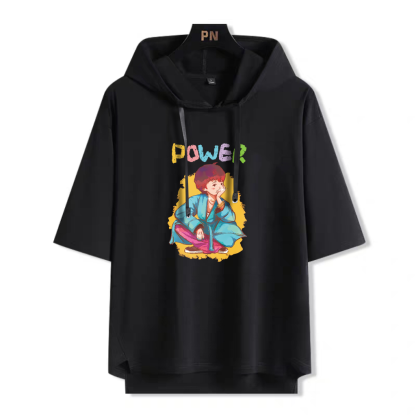 G-DRAGON 權志龍 連帽短袖T恤-ZUIHANG SHOP