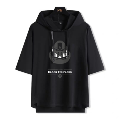 戰錘40K 星際戰士戰團 連帽短袖T恤-ZUIHANG SHOP