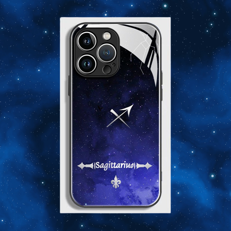 十二星座新款高清全包防摔玻璃殼-ZUIHANG SHOP
